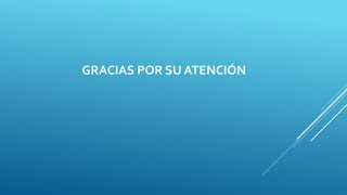 GRACIAS POR SU ATENCIÓN
 