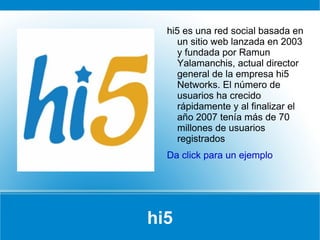 Scribd  Scribd es una solución online que permite a cualquiera subir documentos en varios formatos. Los documentos van ganando popularidad a medida que son más y más vistos en el sitio. Parte de la idea detrás de Scribd es que todo el mundo tiene una gran cantidad de documentos almacenados en sus equipos que sólo ellos pueden leer. 