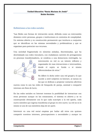 Computacion redes sociales