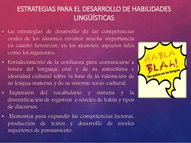 lenguaje oral y escrito