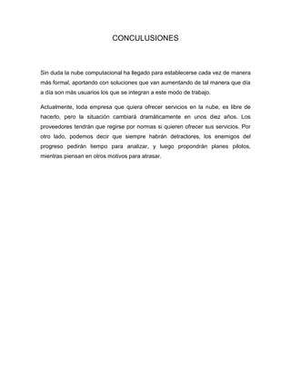 Computacion en la nube