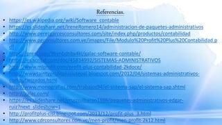 Paquetes Administrativos - Computacion II