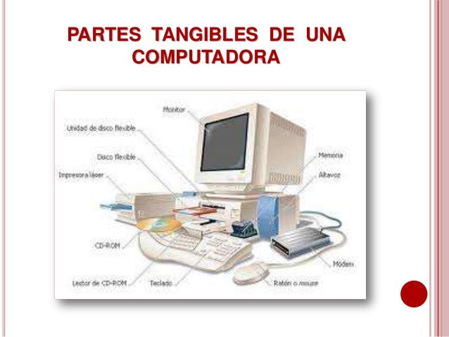 Como Se Llama La Parte Tangible De La Computadora