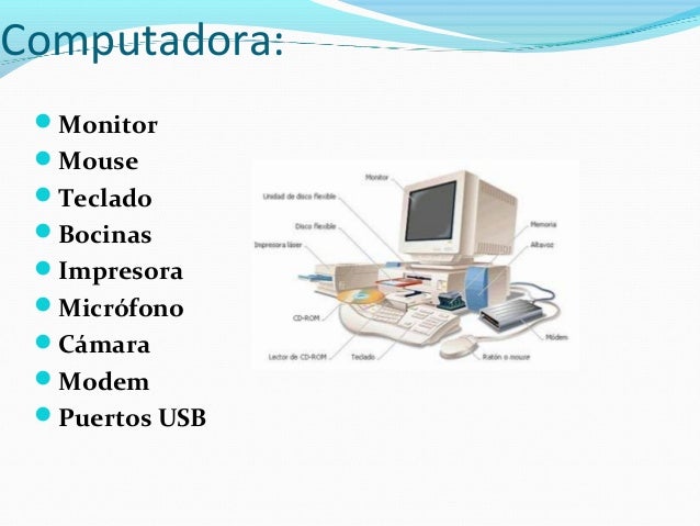Resultado de imagen para caracterÃ­sticas de la computadora