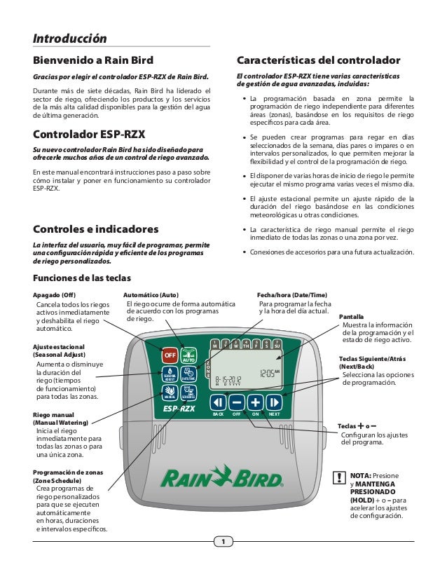 [DIAGRAM] Rain Bird Esp Rzx Wiring Diagram