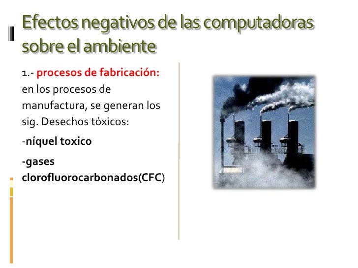 Computadoras Y Medio Ambiente