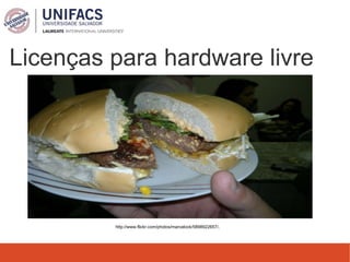 Hardware/Software Livre http://www.gnu.org/graphics/gpl-v3-logo.svg 