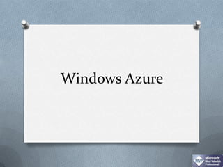 Windows Azure