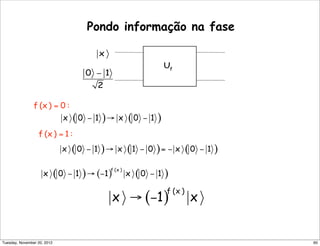 Pondo informação na fase
60Tuesday, November 20, 2012
 