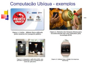 Computação Ubíqua - exemplos
 