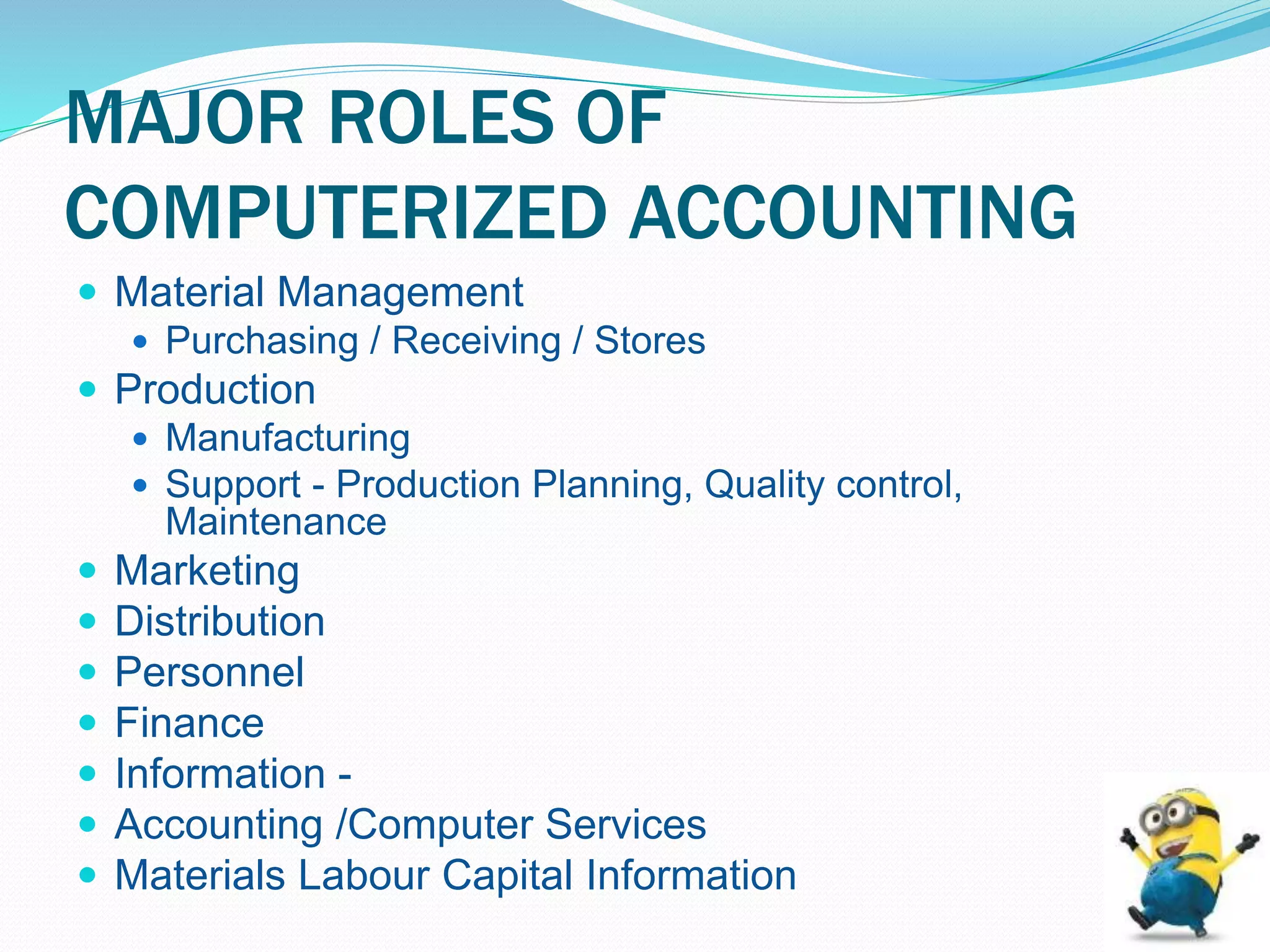 Computerized Accounting System | PPTX