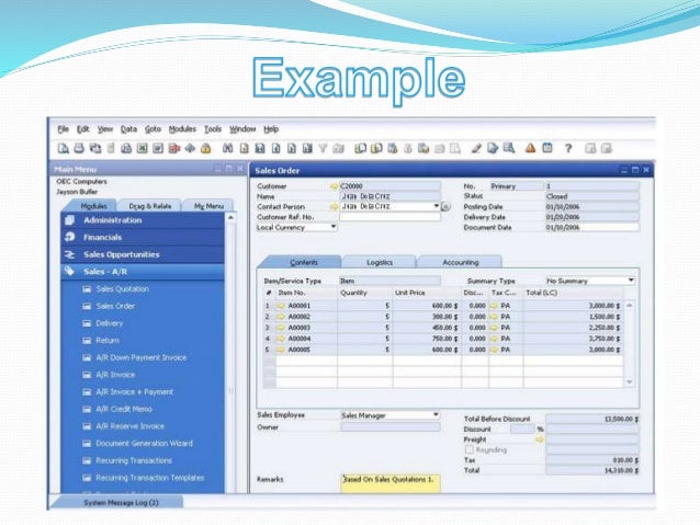 Computerized Accounting System