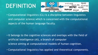 Computational linguistics | PDF
