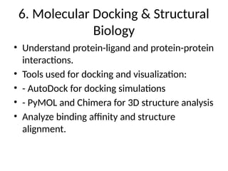 The Computational Biology Workshop introduces bioinformatics and ...
