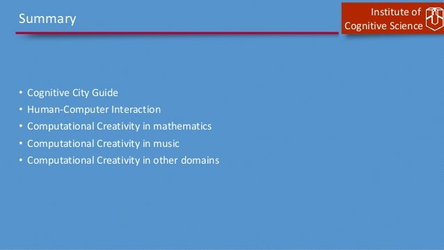 Teaching Computational Creativity