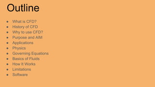 Computational fluid dynamics (cfd) | PDF