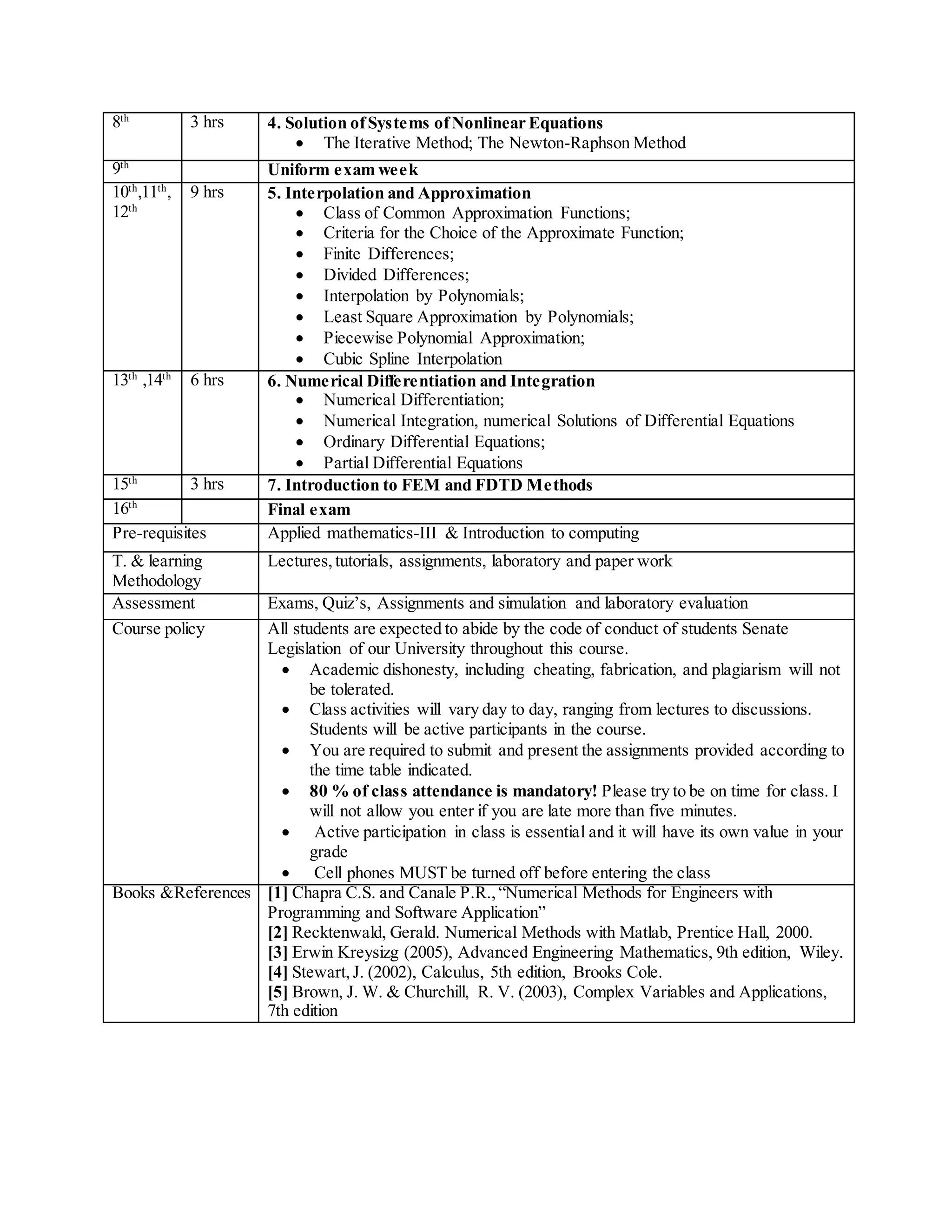 Computational Methods Couurseout Line PDF Computational methods couurseout line pdf