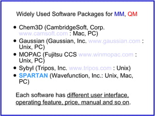 Gaussian Unix Computational Organic Chemistry | PPT