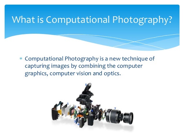Computational photography by Sanket Mane