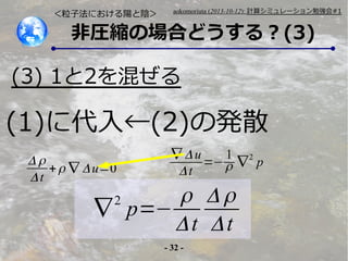 ӷˤꖤꎣ

aokomoriuta (2013-10-12): Ӌ㥷ߥ`㏊#1

ǈRsΈϤɤ룿(3)

(3) 12줼

(1)˴(2)ΰkɢ

+  ?  u=0
t

?u
1 2
=?  ? p
t

 
? p=?
t t
2

- 32 -

 