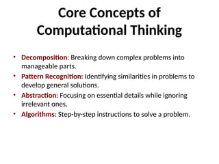 Computational Thinking (1).pptx Presentation | PPTX