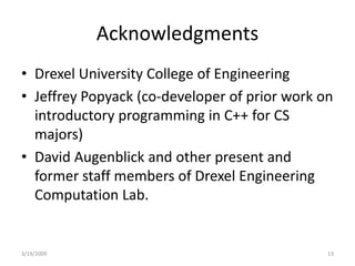 Computation Lab 03 19 09 Olin
