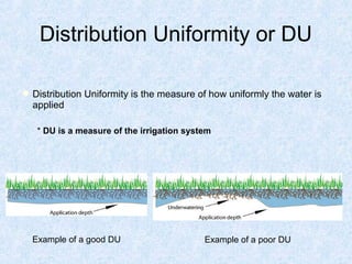 Computation of irrigation efficiency | PPT