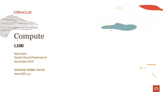 Oracle Cloud Infrastructure – Compute | PPT
