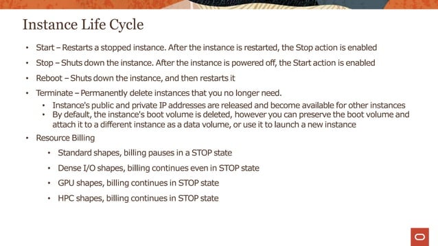 Oracle Cloud Infrastructure – Compute | PPT