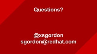 OPENSTACK COMPUTE 101OPENSTACK COMPUTE 101
Questions?
@xsgordon
sgordon@redhat.com
 