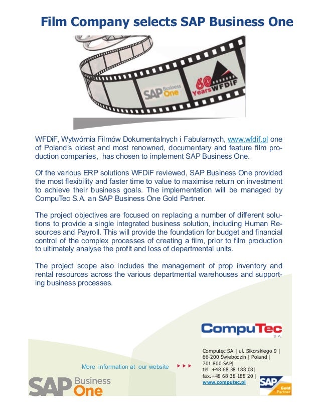 Computec S A Project Win With Polish Film Company Computec S A Project Win With Polish Film Company