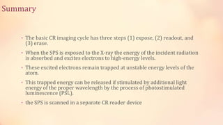 Computed radiography | PPTX