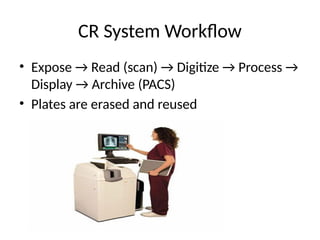 Cr Reader Machine Computed Radiography CR Reader Image display Dicom pacs | PPTX