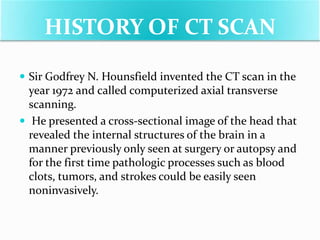 Computed tomography | PPTX
