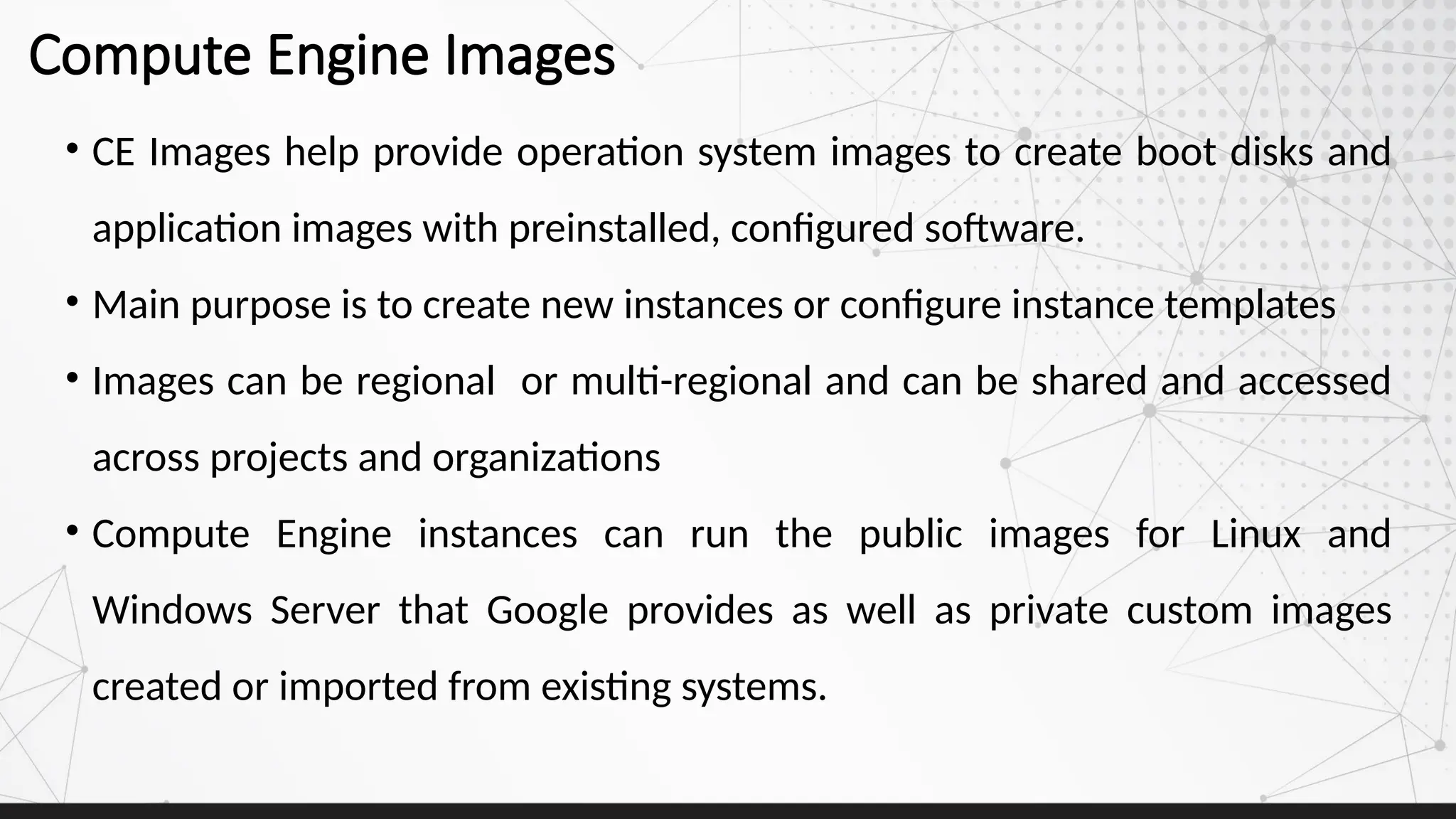 Google Cloud Platform Compute Engine Capabilities | PPTX