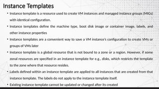 Google Cloud Platform Compute Engine Capabilities | PPTX