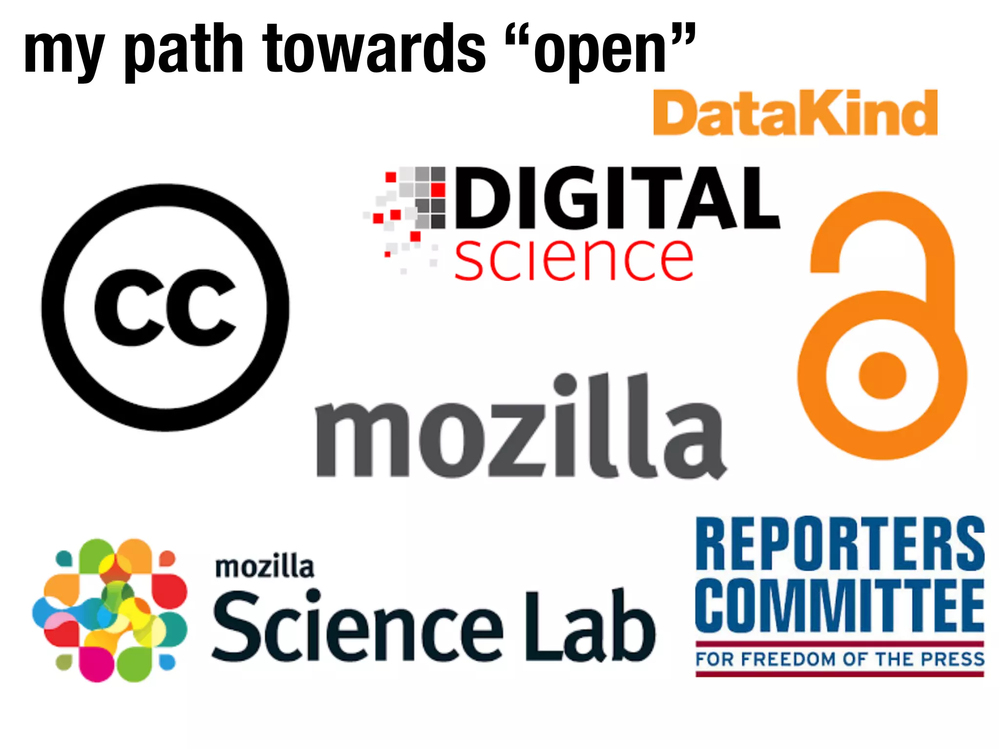 my path towards “open”