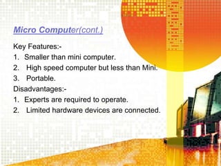 Types of Computer | PPT