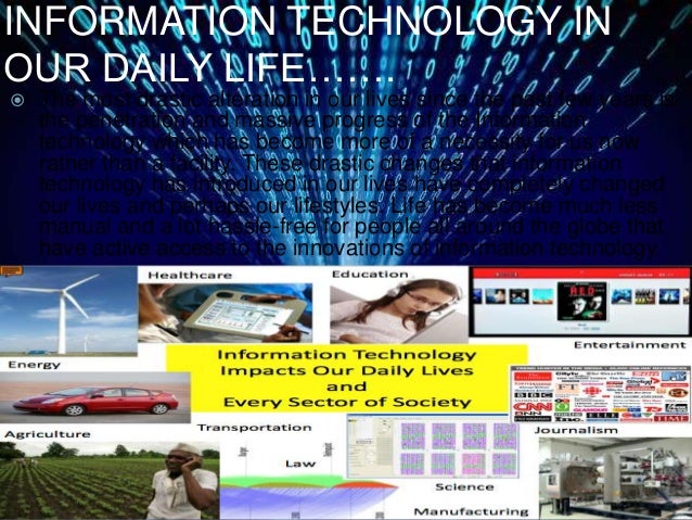 How does technology influence daily life?