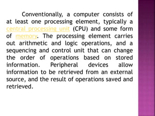 Introduction to Computer by Teacher Joe | PPTX