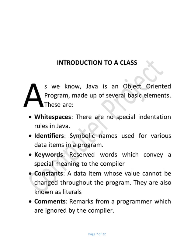 Basics of Java | PDF