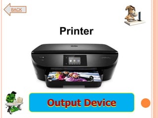 Printer
BACK
Output Device
 