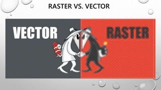 RASTER VS. VECTOR
 