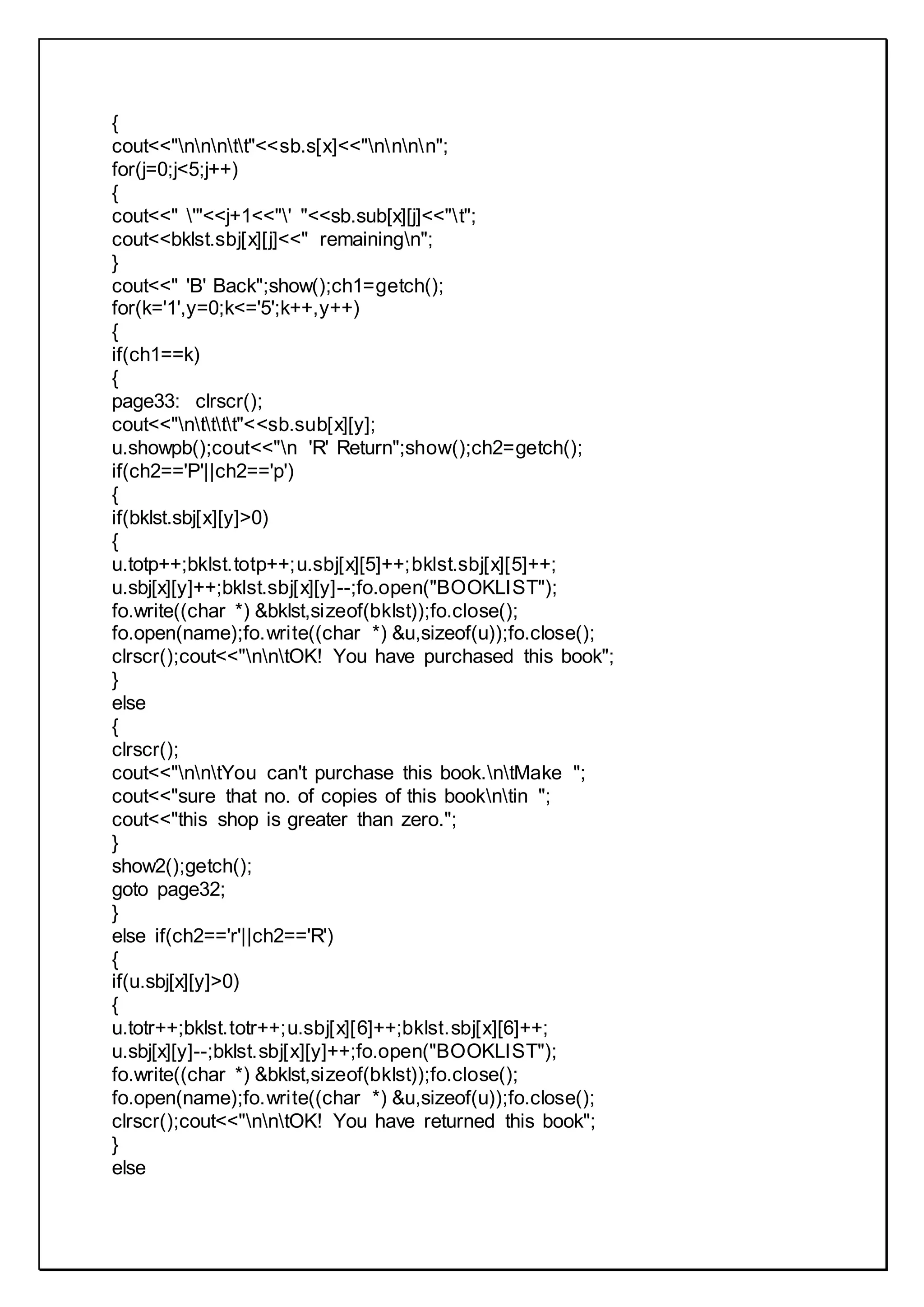 Computer Science investigatory project class 12 | PDF