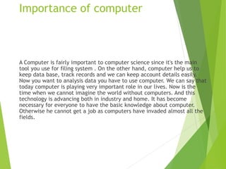 Computer | PPTX