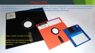 Load Floppy Drive Knowing Computer | PPTX