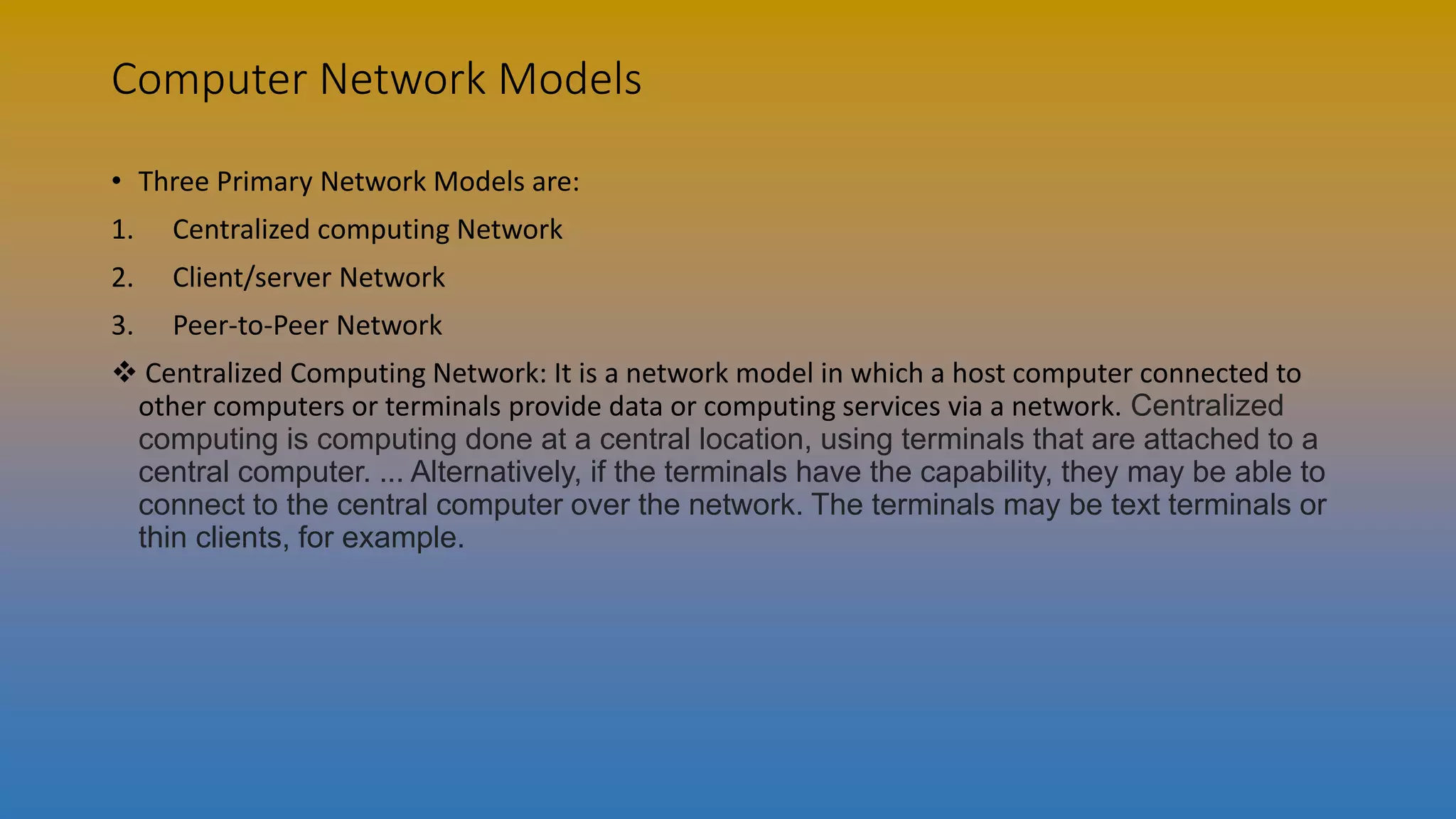 Networking Terminology | PDF | Computer Networking | Computing
