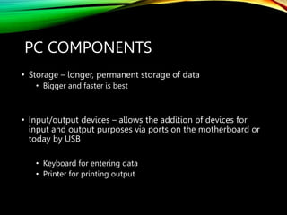 Computer.ppt | Consumer Electronics | Technology & Computing
