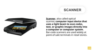 Computer Scanner Function intro to computer grade 7-10 TLE Info Tec | PPTX