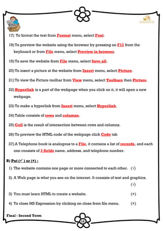 computer-6th-primary-2nd-term (2) | PDF